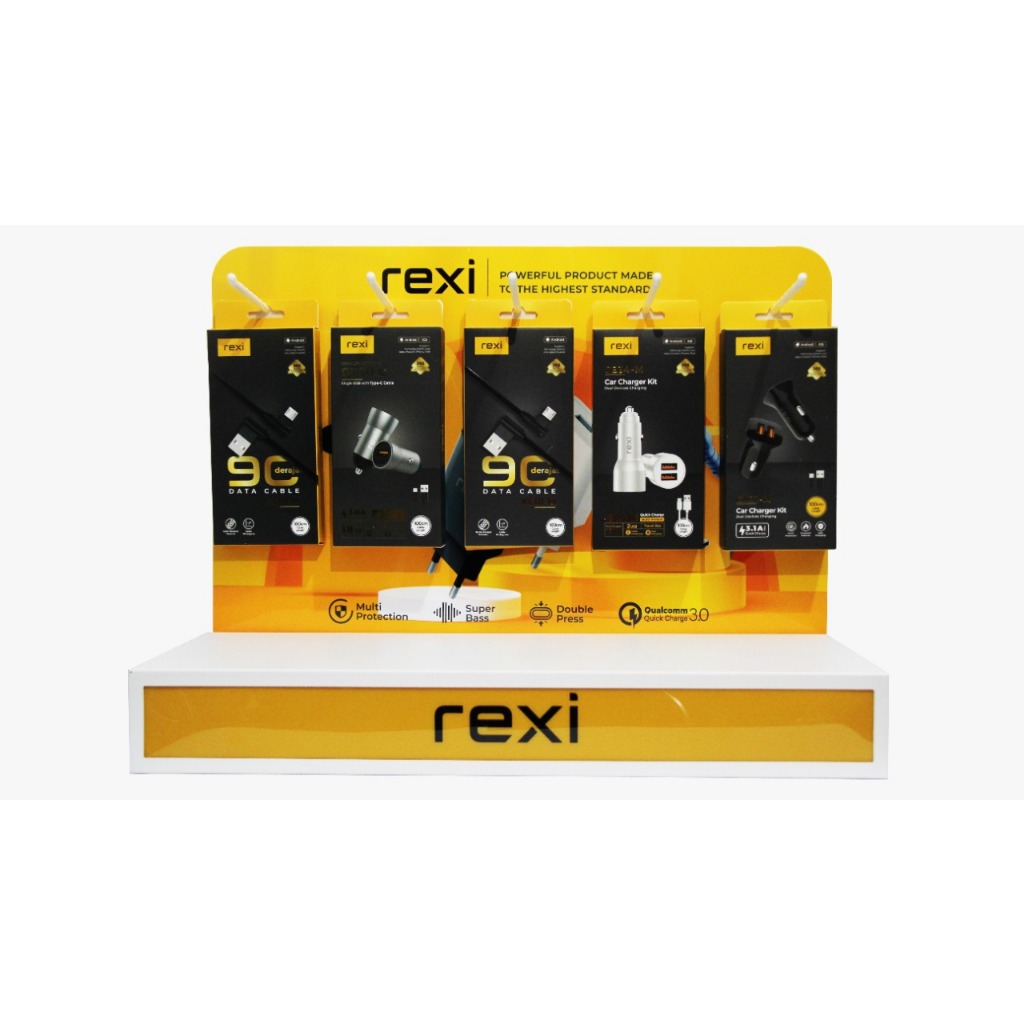 (HANYA) Rak Minidisplay REXI AKSESORIS HP