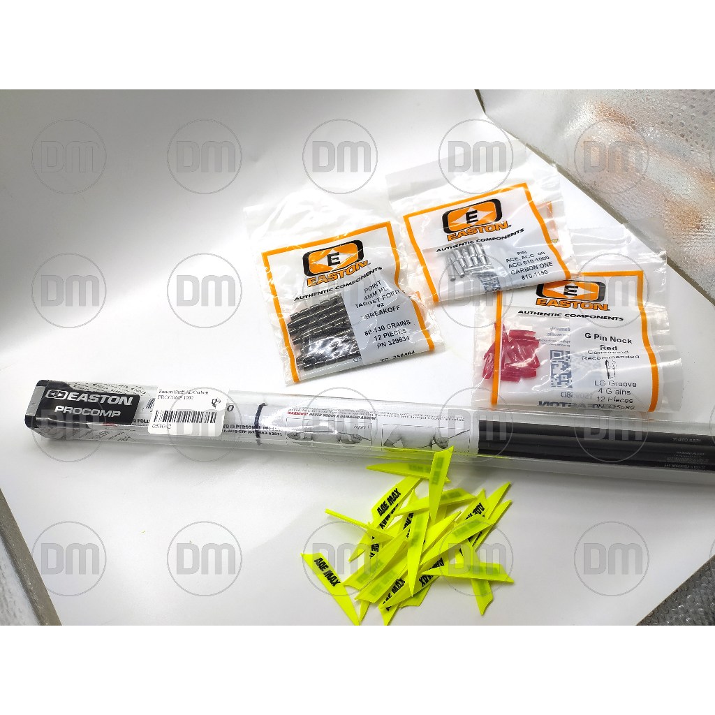 Arrow Carbon - Easton Shafts Aluminium Carbon Procomp - Panahan - Archery