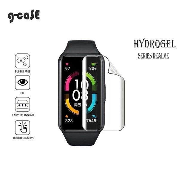 G-caSE Hydrogel Anti gores Jam Tangan Jelly Realme Watch Band 2 5 S PRO Smart Watch Smartwatch