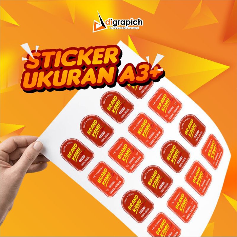 

CETAK STIKER UKURAN A3 | CETAK STIKER BONTAX