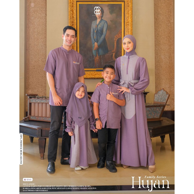 Hujan Family series Mom set Khimar M