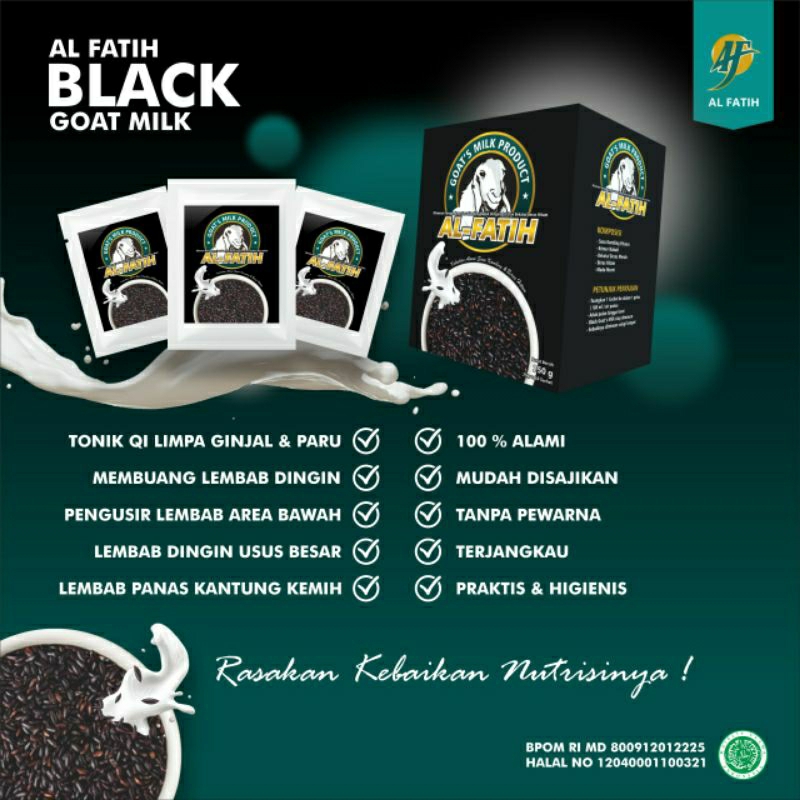 

NUTRISI PASIEN STROKE DAN GINJAL, BLACK GOATS MILK, READY!