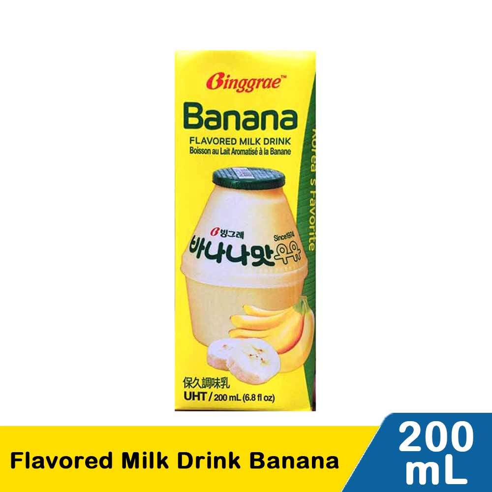 

Binggrae Flavored UHT Milk Banana / Coffee Milk 200 ml