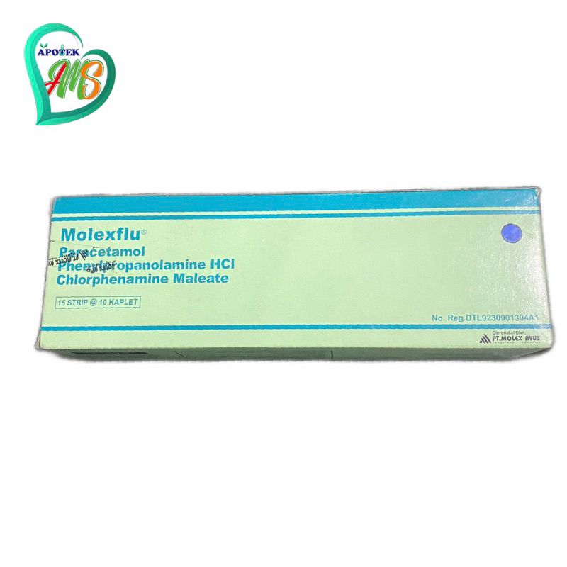 MOLEXFLU & MOLEXFLU PE STRIP ISI 10 KAPLET