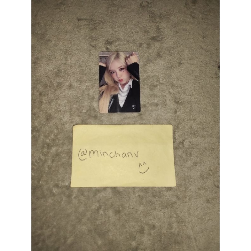 RARE PHOTOCARD OFFICIAL KANG YESEO KEP1ER LUCKY DRAW WITHMUU TROUBLE SHOOTER BTS SEVENTEEN FROMIS_9 