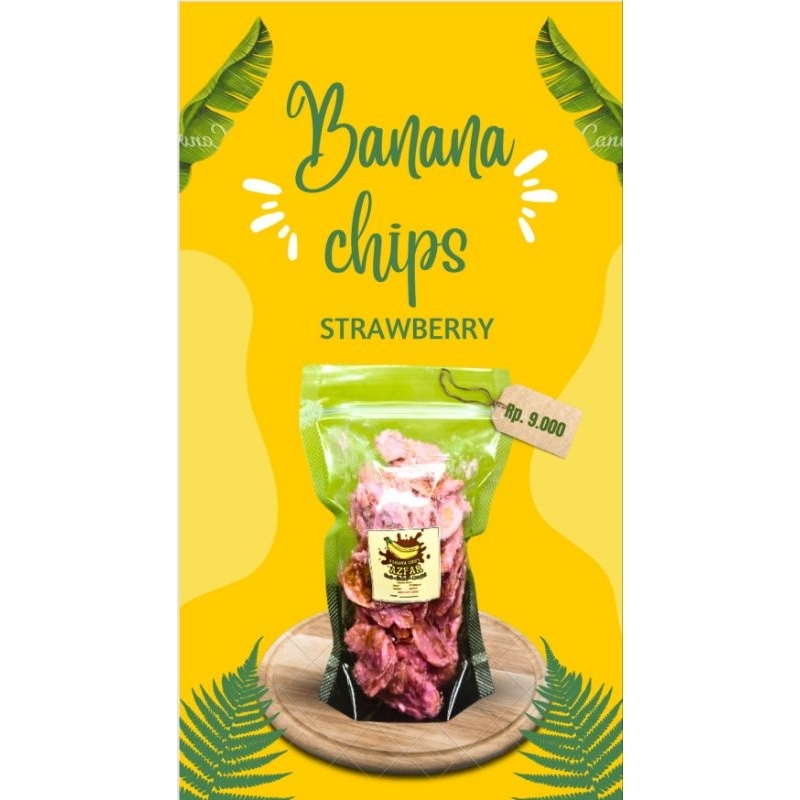 

BANANA CHIPS LUMER || Kripik Pisang Rasa Strawberry