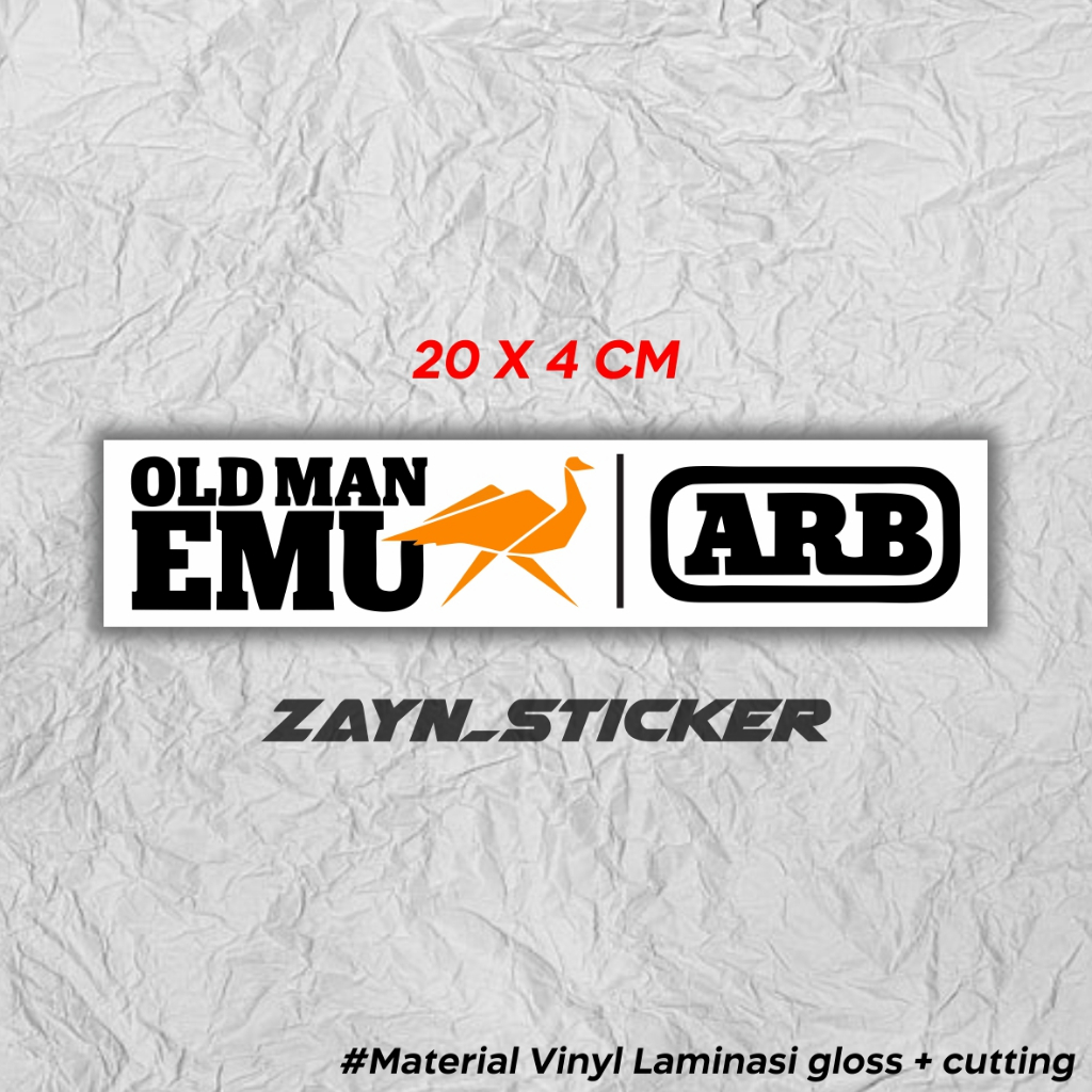 STICKER OLD MAN EMU ARB SUSPENSION