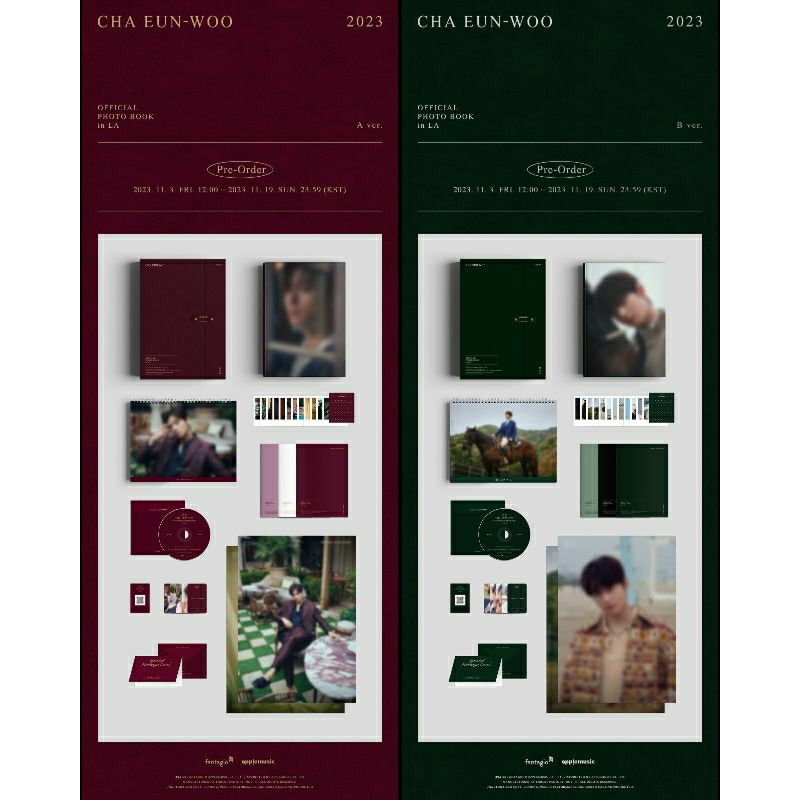 ASTRO Cha Eunwoo 2023 Official Photobook in LA