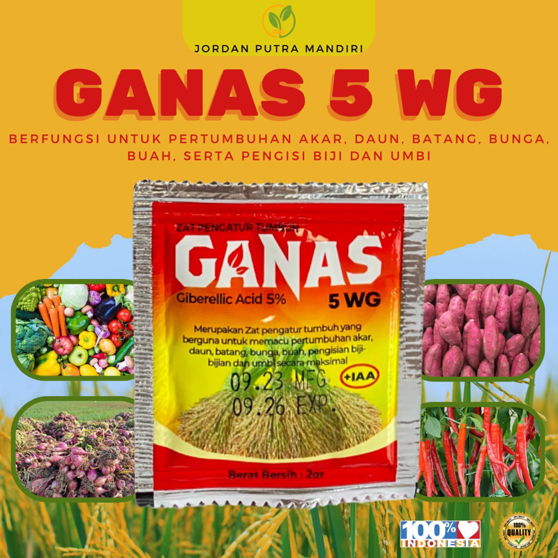 GANAS 5WG / Zat Pengatur Tumbuh Giberellic Acid