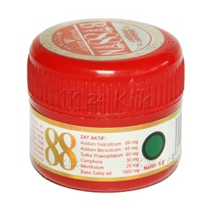 Salep 88 Original 100% Asli Obat Cream Kulit Anti Jamur Selangkangan Saleb Gatal Paling Ampuh Ori
