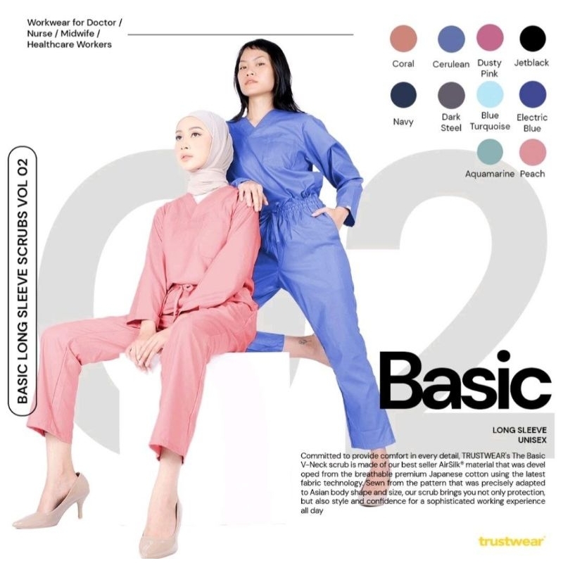 Preloved Trust Wear Basic Baju Jaga