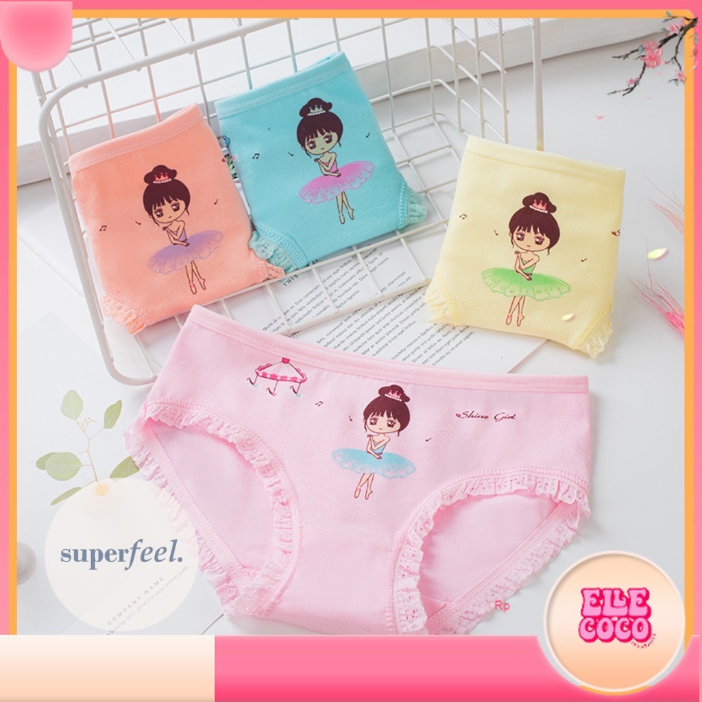 SFL CELANA DALAM ANAK PEREMPUAN KATUN COTTON NYAMAN BOCAH BALITA TK SD SMP CD WANITA KECIL 701