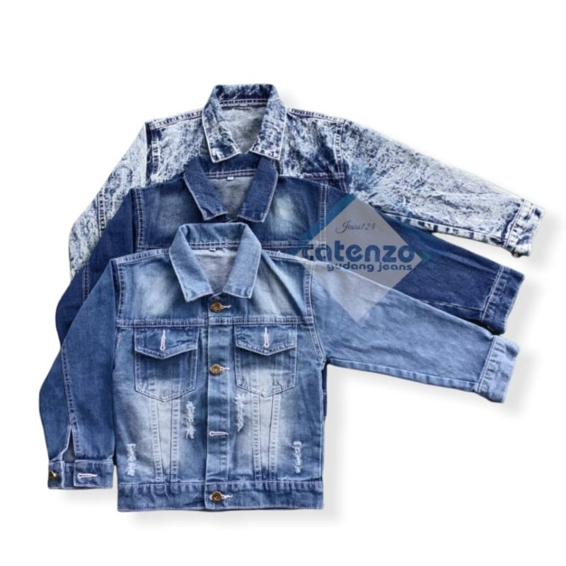 JAKET JEANS DENIM ANAK USIA 1-14 TAHUN / JAKET ANAK ANAK LAKI LAKI PEREMPUAN / JAKET JEANS MANTEL AN