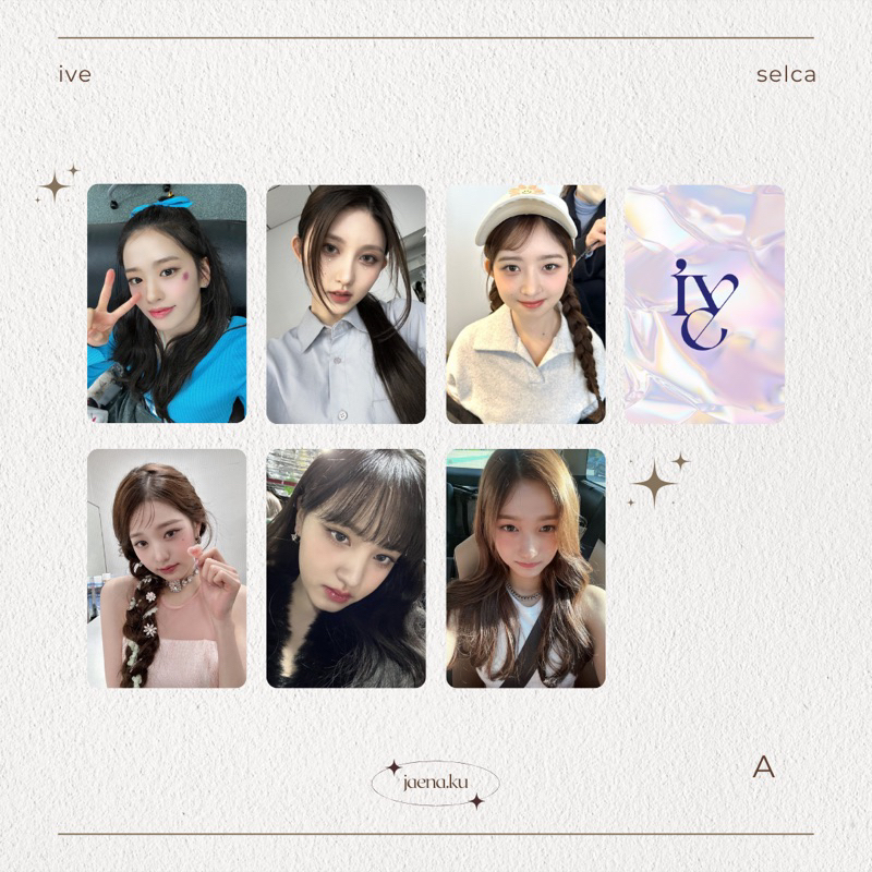 [IVE] PHOTOCARD SELCA 5 IVE