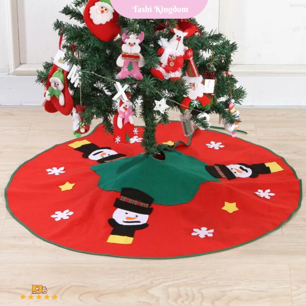 Alas karpet pohon natal cover kain Hiasan Pohon natal alas tree xmas