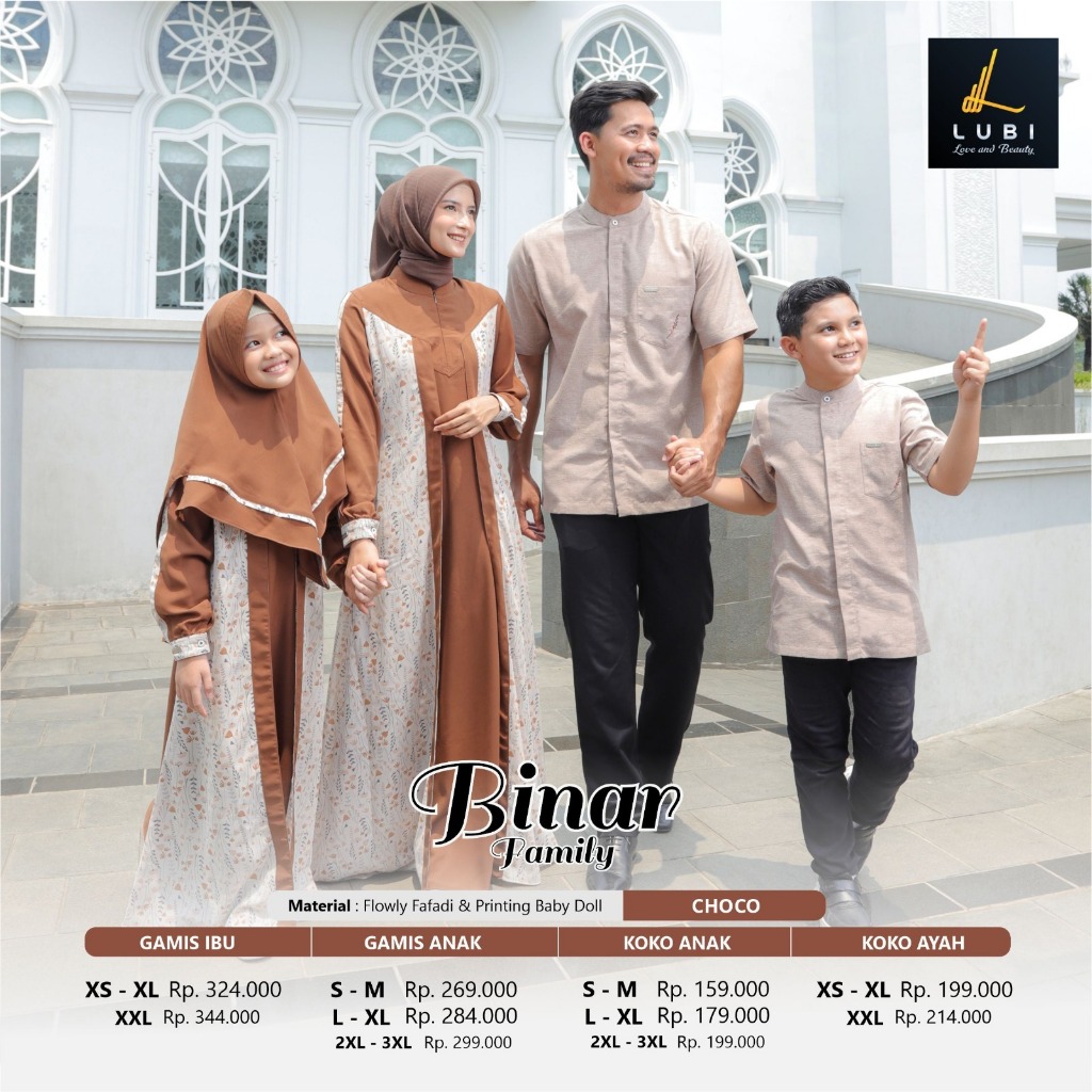 LUBI SARIMBIT BINAR FAMILY GAMIS & KOKO CHOCO TERBARU 2023-2024
