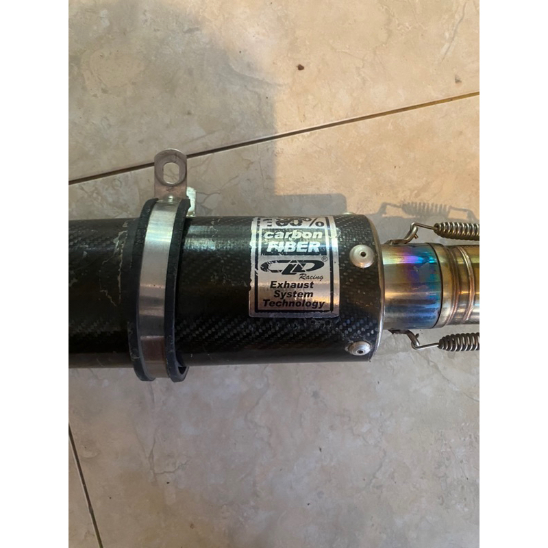 KNALPOT FULLSYSTEM CLD NINJA 250 KARBU