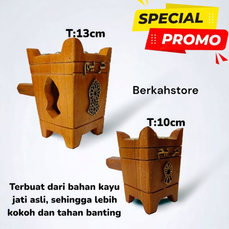 PROMO Mabkharah kayu jati logo lafadz tarim dan terompah pendupaan dupa arab mabkhara jati mibkhoroh tempat Bakaran bukhur kerucut buhur Prapen gaharu dupa Arab