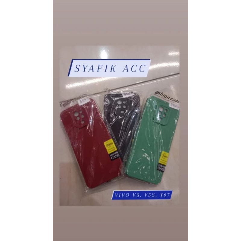 SOFTCASE CASING VIVO V5 VIVO V5S VIVO Y67 CASING PRO CAMERA MACARON