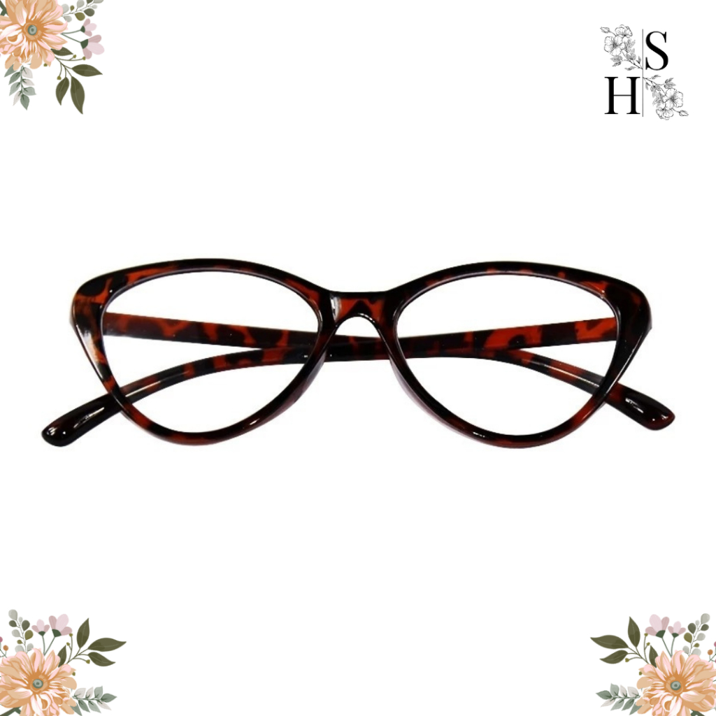 Kacamata Fashion Korea | Kacamata Leopard | Kacamata Frame Cat Eye | Kacamata Fashion Pria Wanita