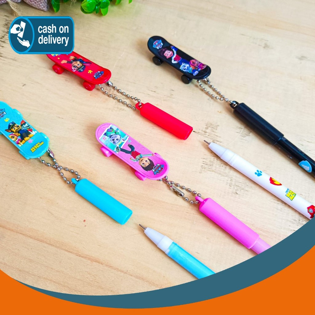 

PULPEN GANTUNGAN SKATEBOARD PAW PATROL ANIMAL DOG CUTE ACTION PEN PENA BOLPEN BOLPOIN ANAK LUCU ALAT TULIS KANTOR SEKOLAH MURAH TERMURAH COD