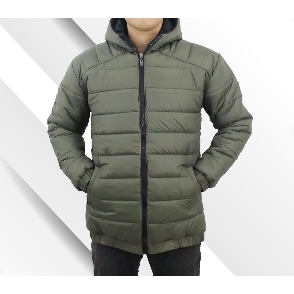 Akusuka.co - Jacket Gelembung Pria Balmon Jacket Puffer