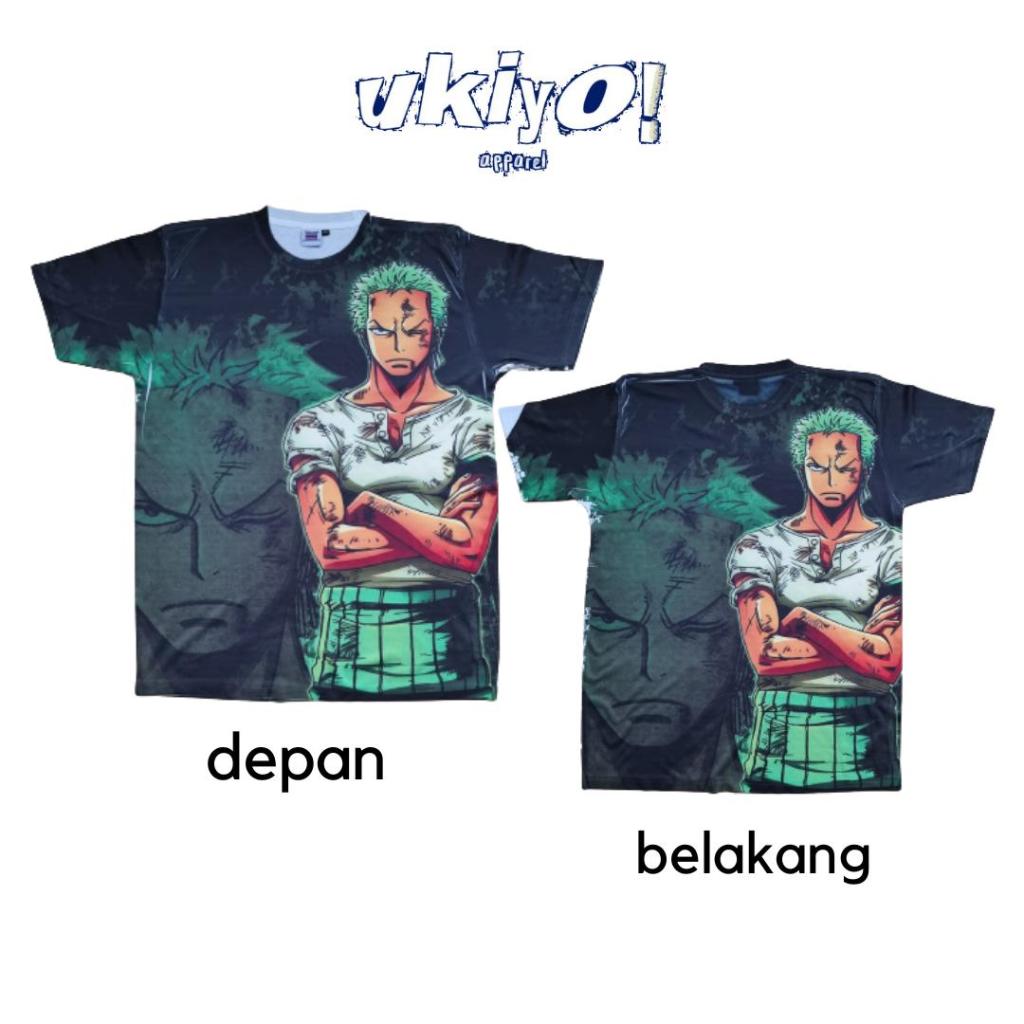 KAOS TAG THAILAND RORONOA ZORO (AOP) ALL OF PRINT | ANIME KOMIK COMIC FULLPRINT FULL PRINT T-SHIRT