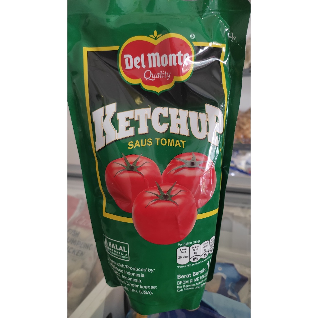 

Delmonte Saus Tomat Ketchup Pouch 1000gr / 1KG