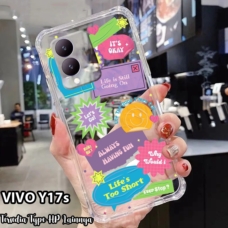 Softcase VIVO Y17s Case Transparant VIVO Y17s case bening Y17s TERBARU [SK204]