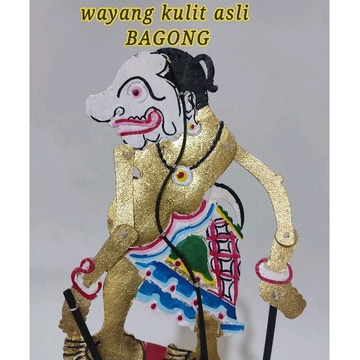 wayang kulit asli punokawan gareng