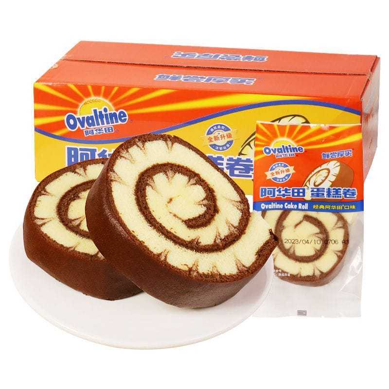 

[PRE-ORDER] OVALTINE ROLL CAKEE NON HALAL