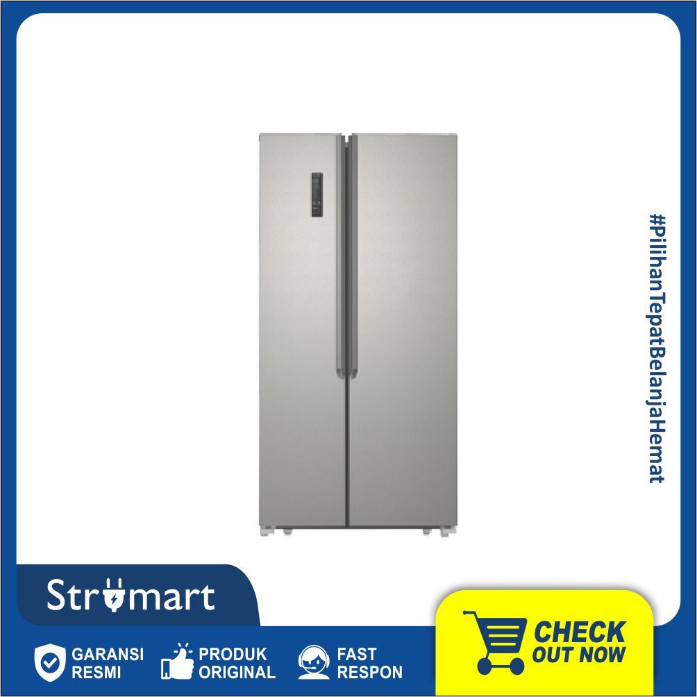 Gea Kulkas Side by side G2D-472 / G2D 472 / G2D472 INOX