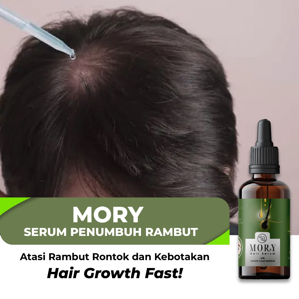 MORY HAIR SERUM Penumbuh Rambut | Obat Penumbuh Rambut Cepat | Serum Penumbuh Rambut Botak Penumbuh 