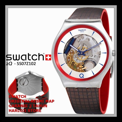 JAM TANGAN PRIA SWATCH JAMES BOND SSO7Z102 ORIGINAL