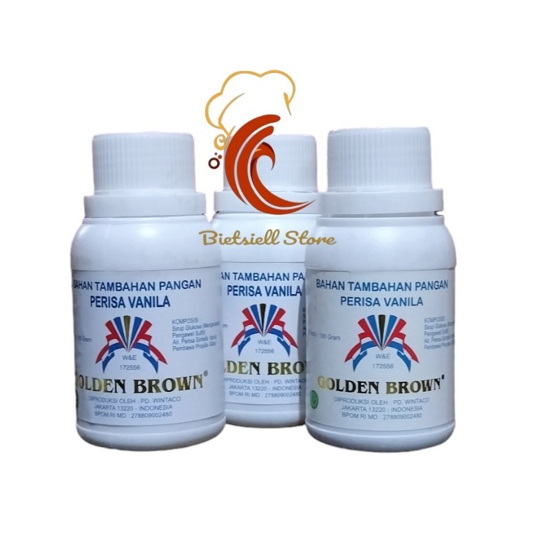 

Golden Brown Perisa Vanili 100 Gr