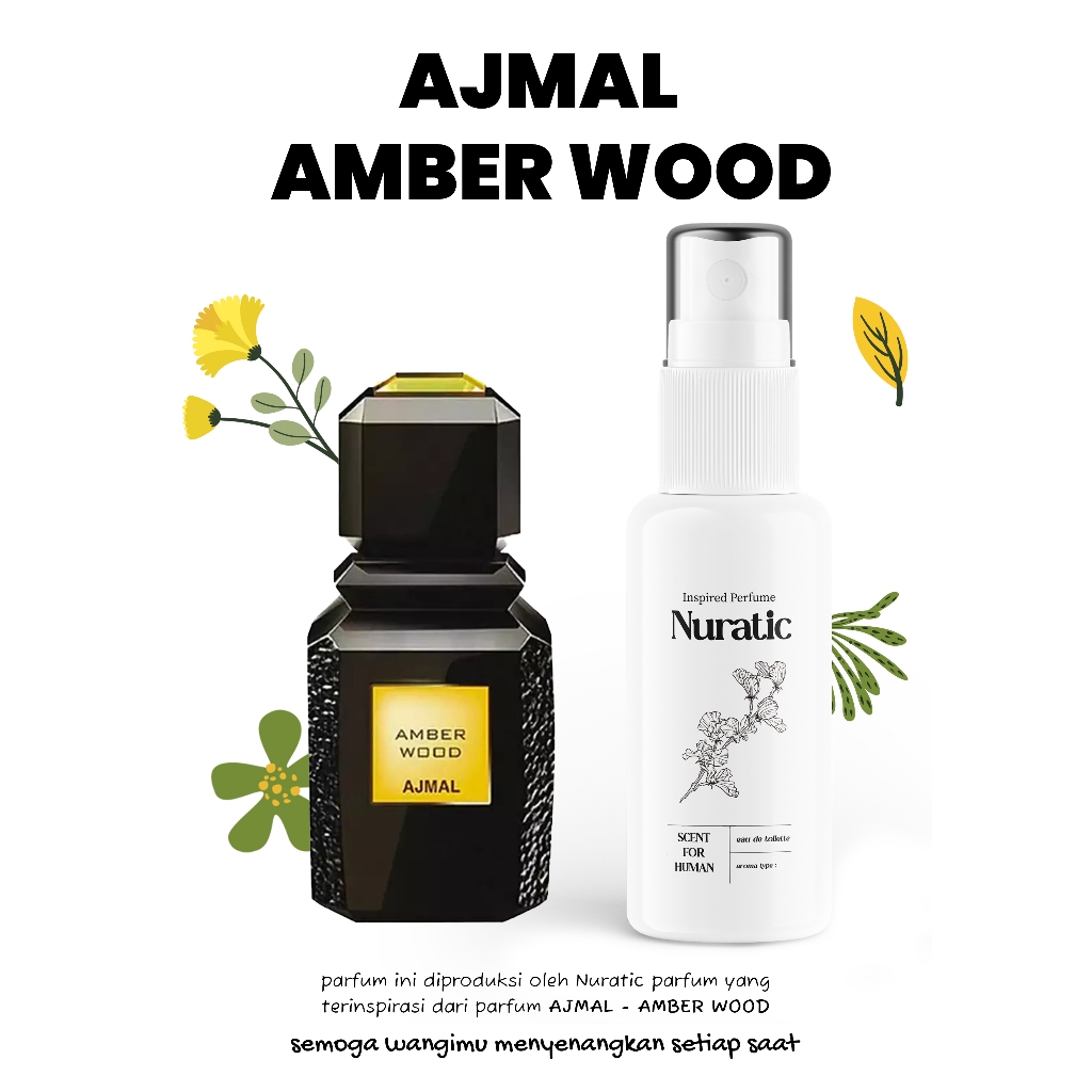 NURATIC PARFUM - Ajmal - Amber Wood 100 ML