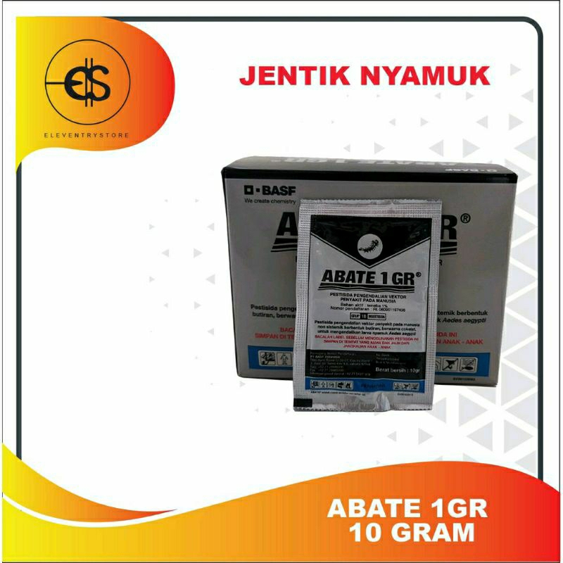 Abate 1 GR 10 Gram Obat Jentik  Jentik Nyamuk Abate Sachet