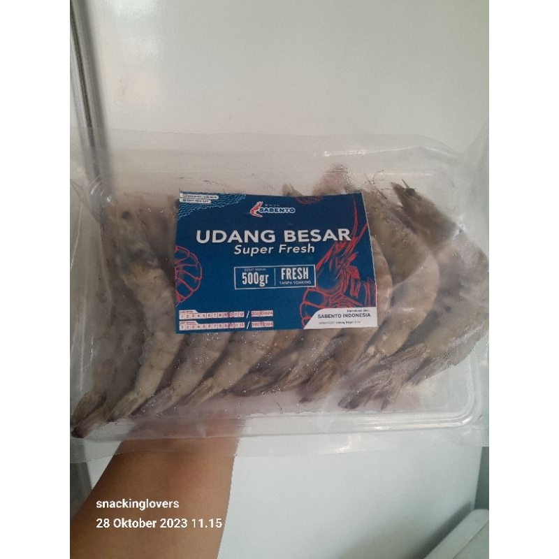 

SABENTO UDANG BESAR 500GR