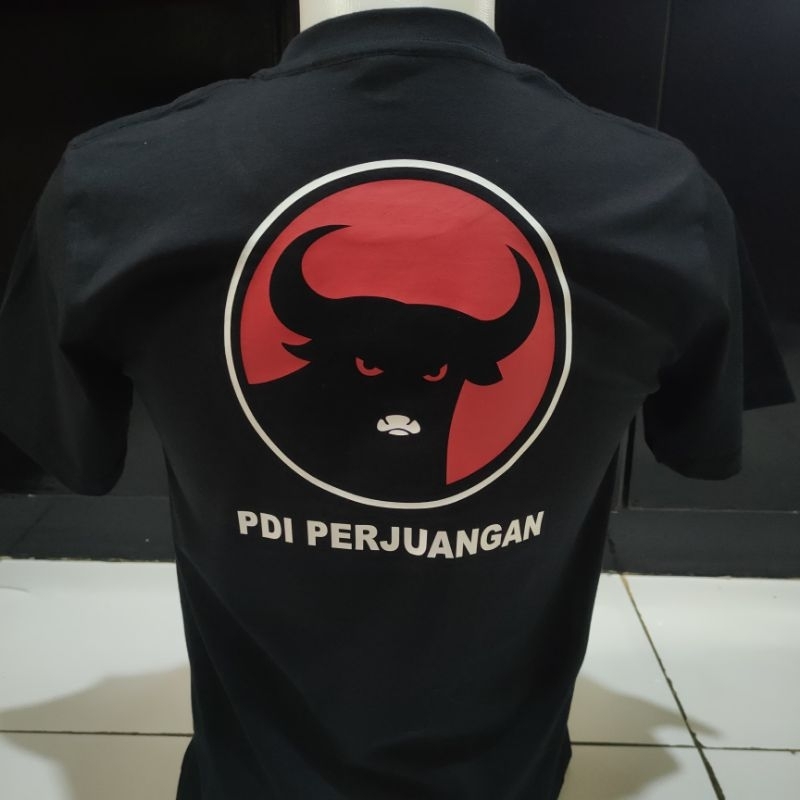 KAOS//PDI PERJUANGAN//KAOS PRIA KEREN BISA COD