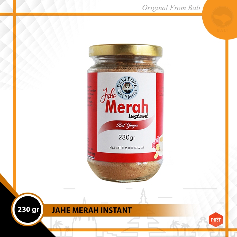 

Bali Pure Jahe Merah Instan 230gr dengan gula kelapa