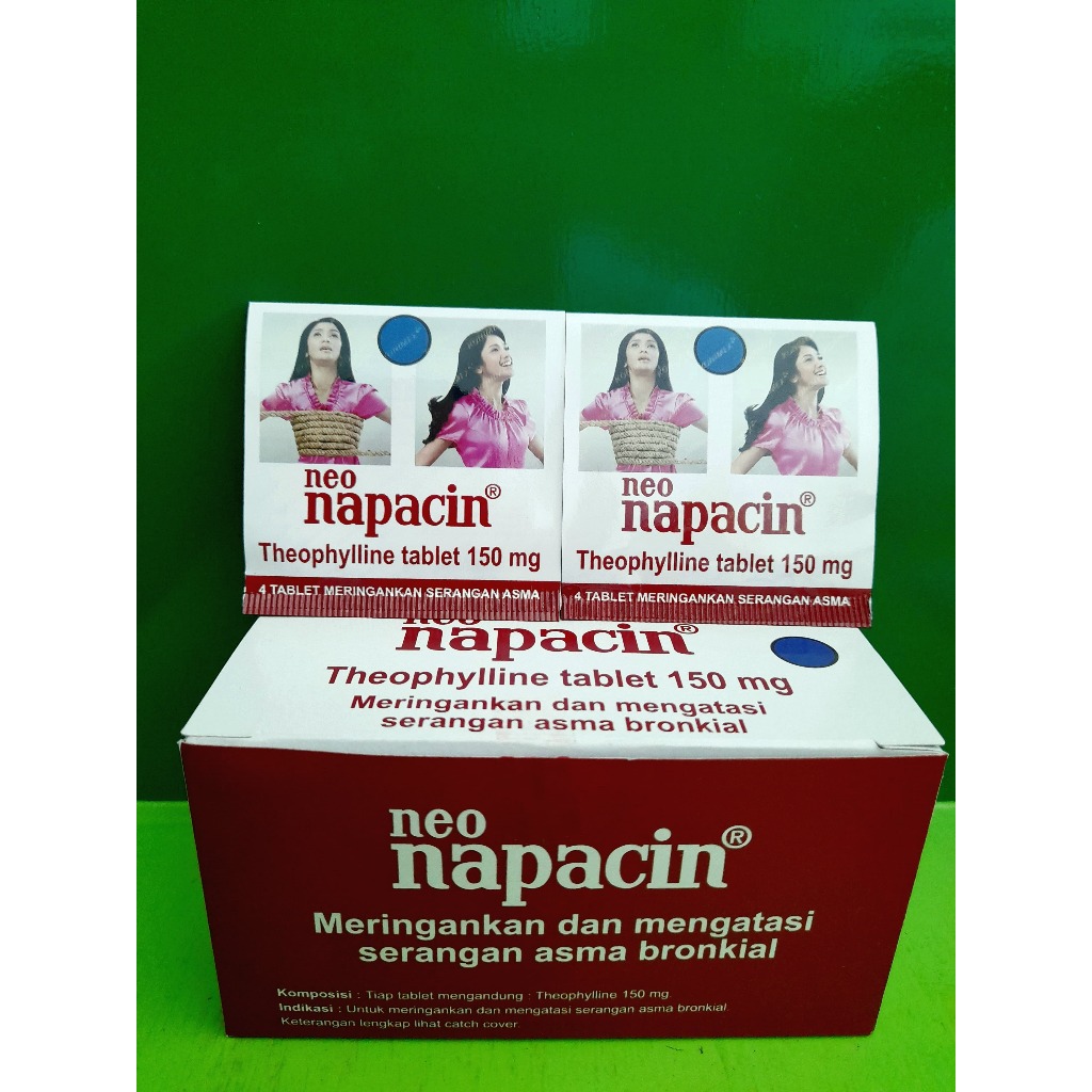 Obat Asma Neo Napacin Strip isi 4 tablet