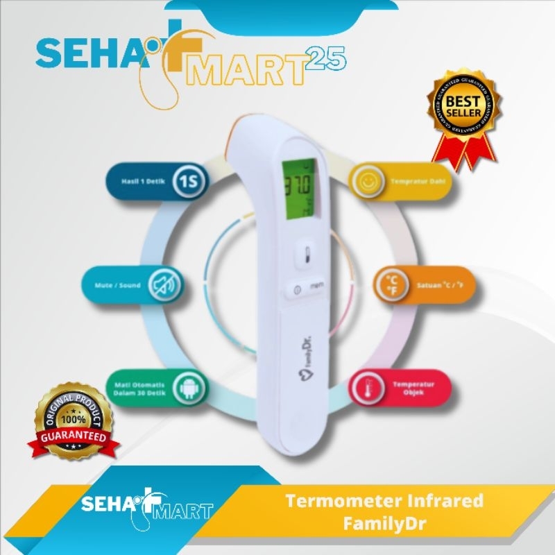 Termometer digital familydr Termometer infrared termometer inframerah termometer bayi termometer non