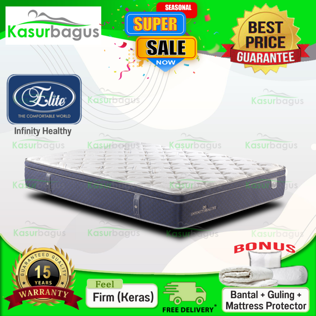 Elite Kasur Springbed Infinity Healthy - Hanya Kasur 100x200