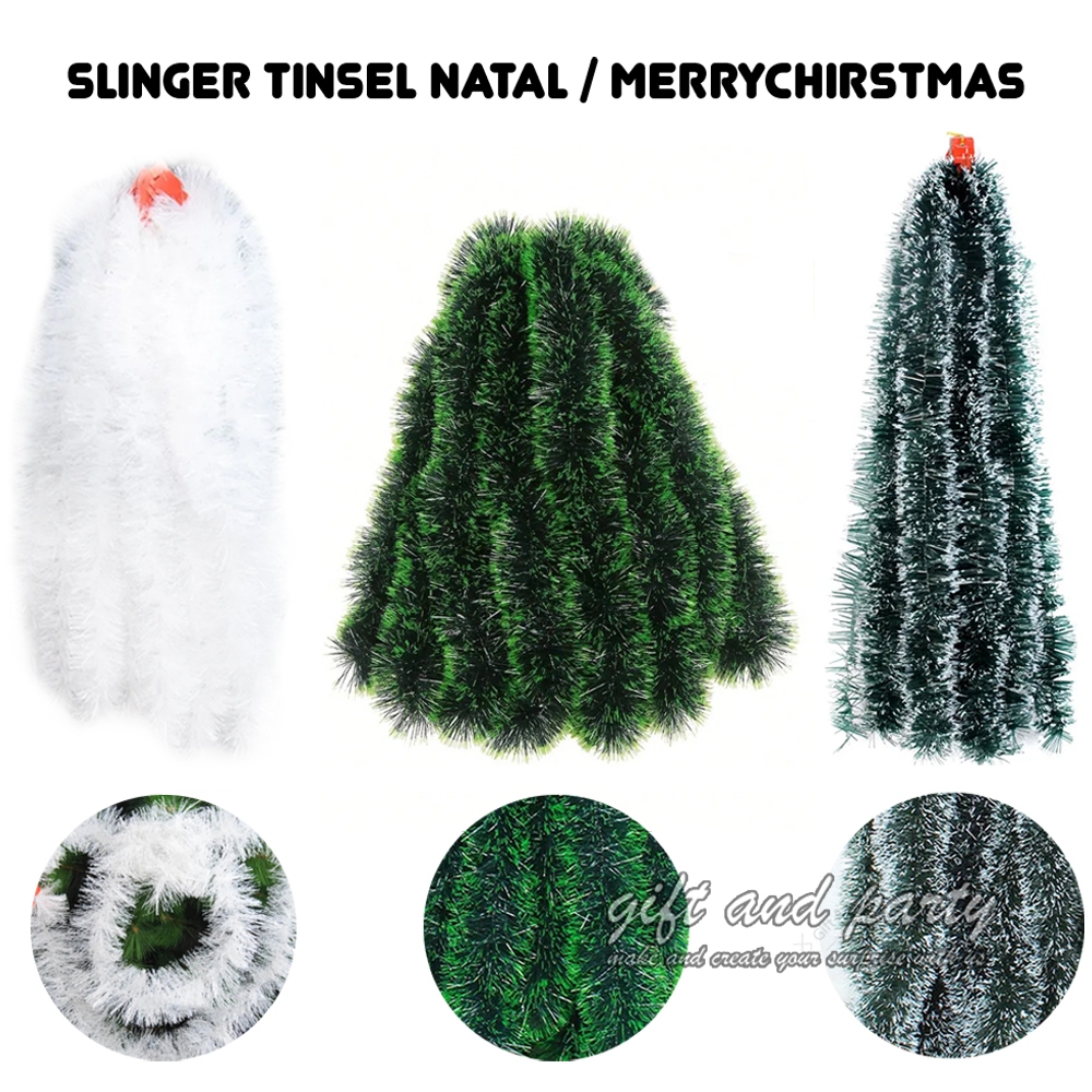 Slinger Natal Pohon Natal Besar / Slinger Pohon Natal / Dekorasi Natal