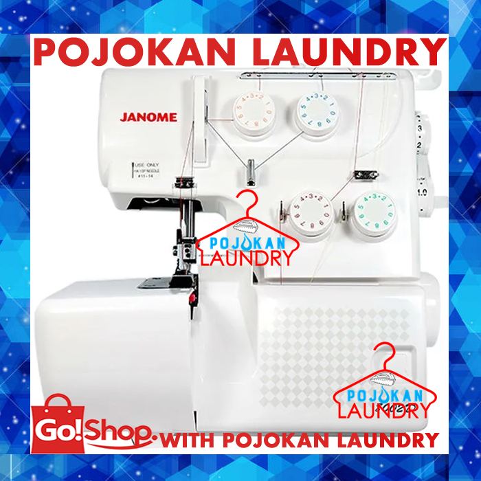 Janome 8002D/Mesin Obras Neci Portable Janome 8002D/Mesin Obras Janome 8002 D