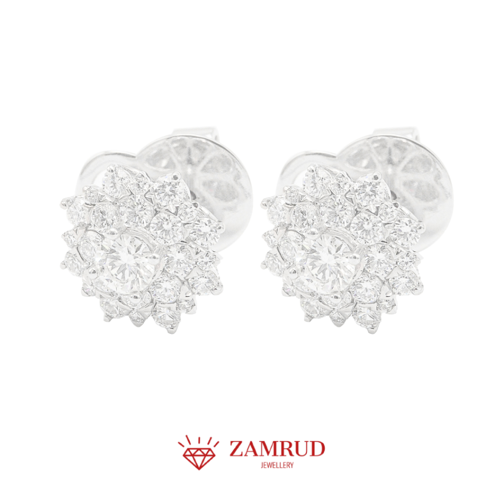 GIA Anting Berlian 34418 ER Zamrud Jewellery
