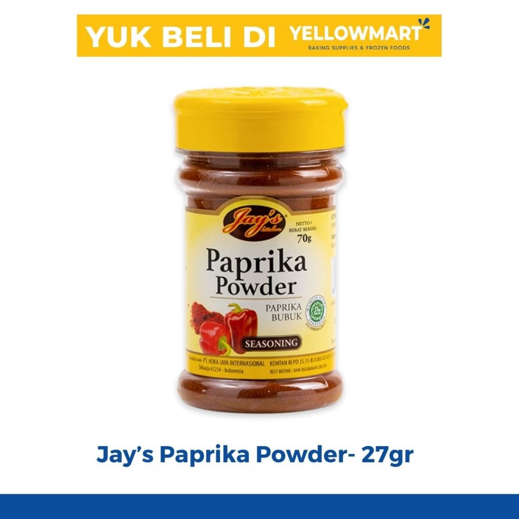 

Jay's Paprika Powder 70gr - Bubuk Paprika