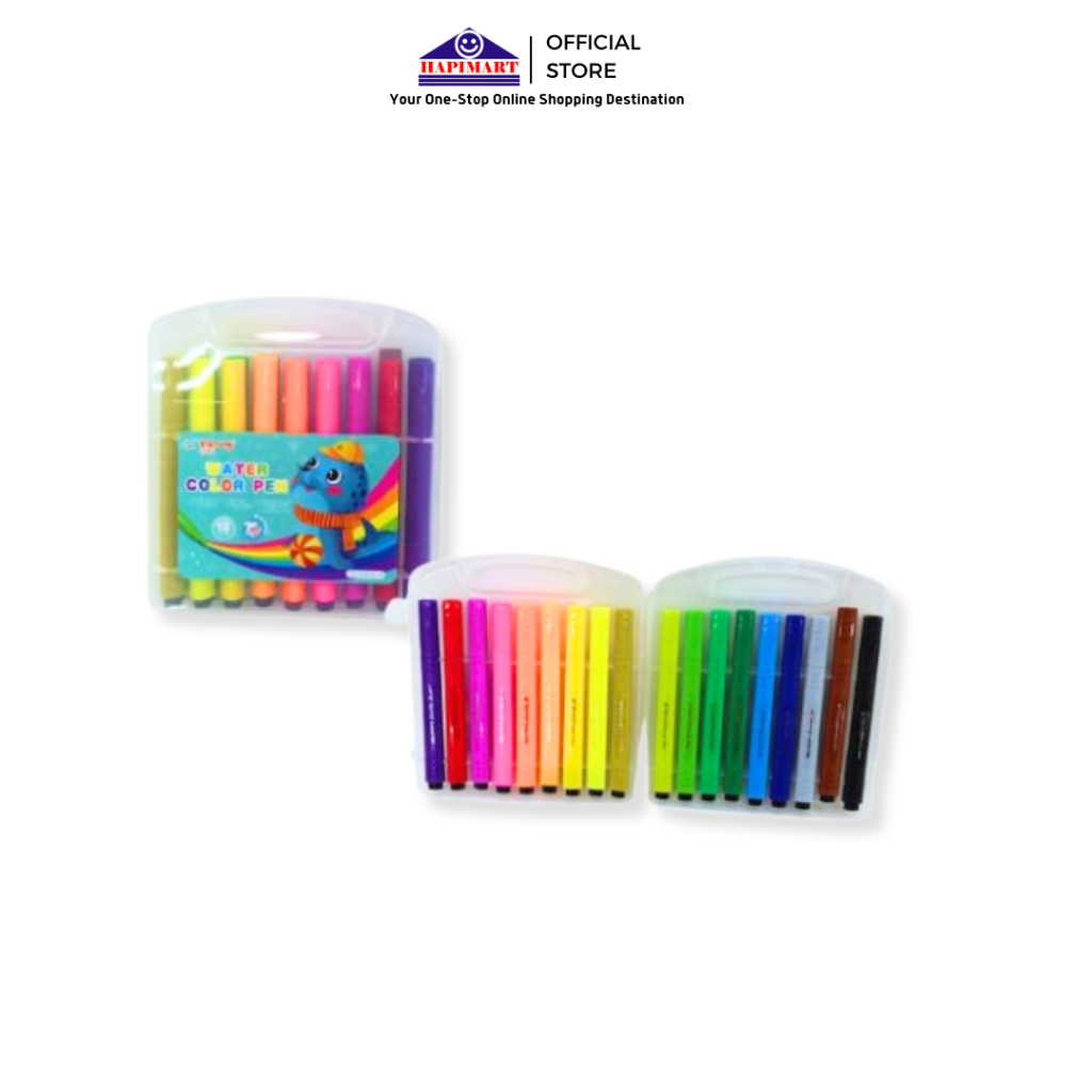 

Water Colour Pen 18/Spidol Warna Warni 18 Warna/Spidol Menggambar Anak
