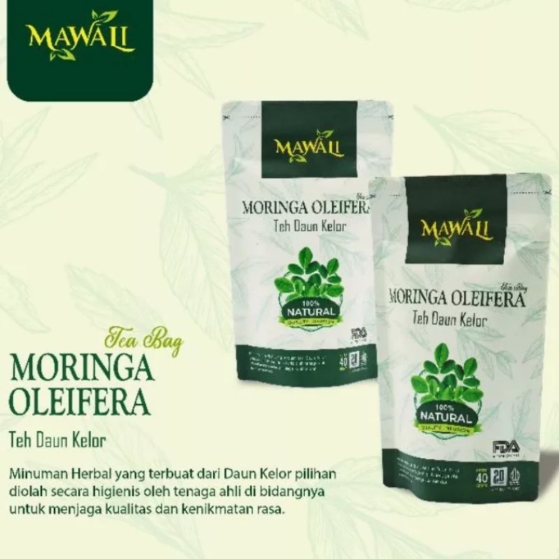 

MAWALI TEH HERBAL DAUN KELOR MORINGA OLEIFERA