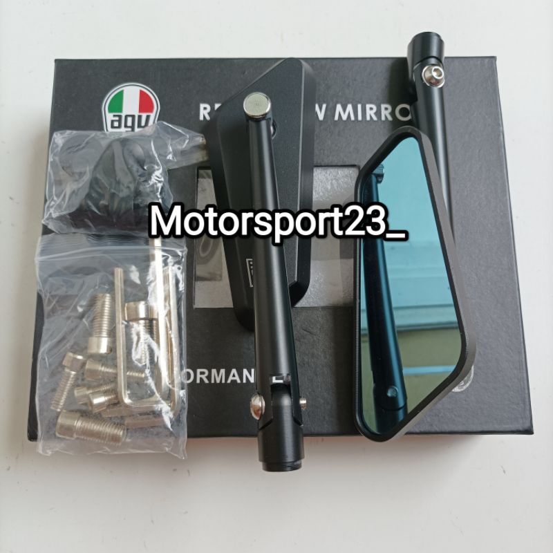 Spion Circuit Full Cnc Agv Black Series Spion Circuit Agv Racing Universal Nmax Lexi Aerok Vixion Rx